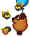 Vinni Pooh on ball